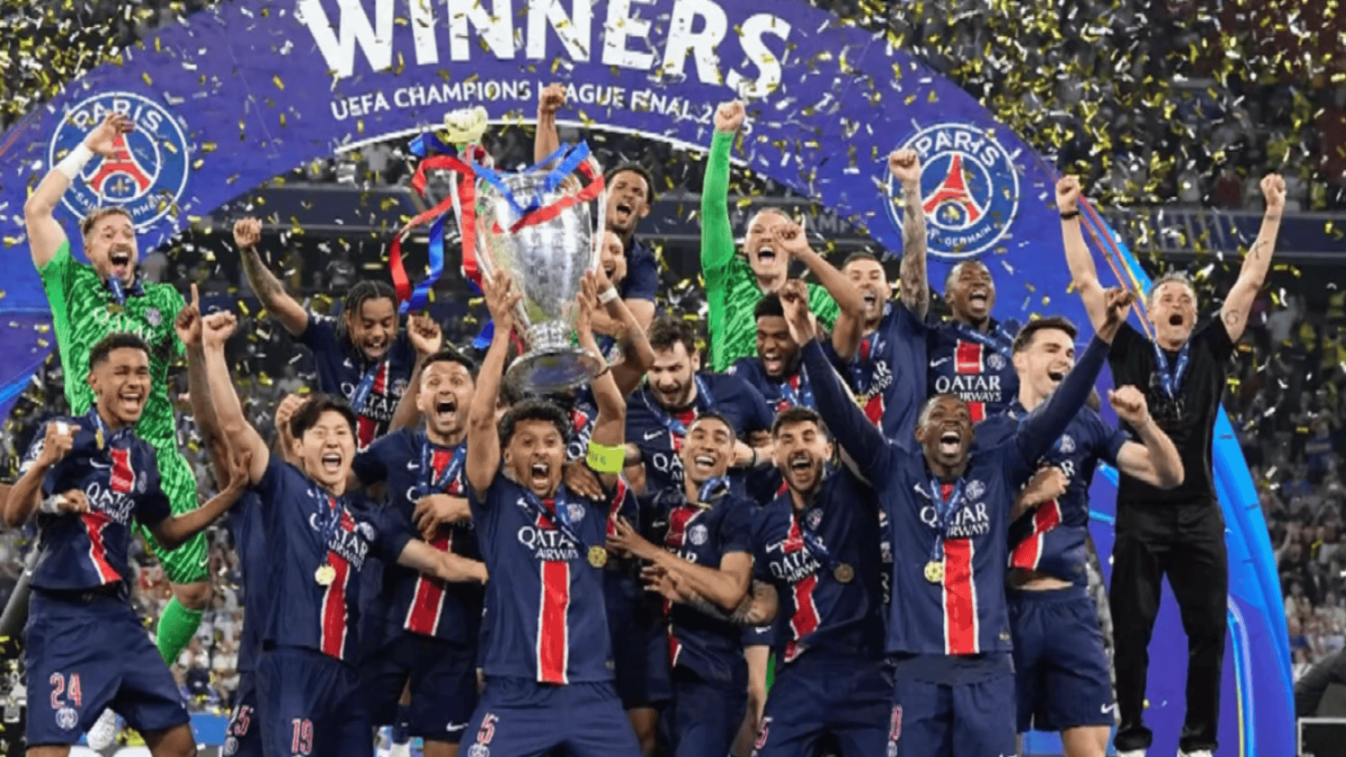 关于巴黎圣日耳曼防守坚固，晋级欧冠决赛的信息